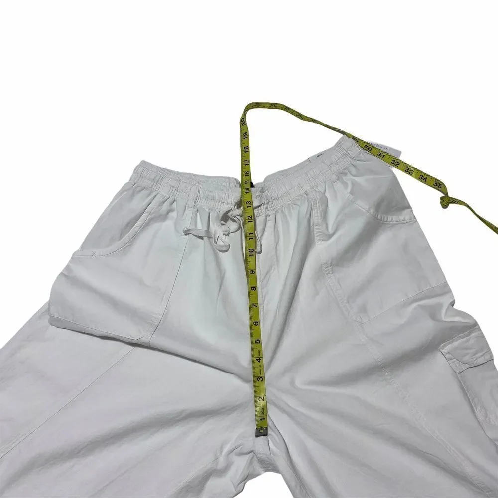 KAREN Scott White Comfort Waist Capri Pants 1x Nwt